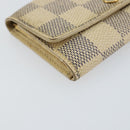 LOUIS VUITTON Damier Azur Multicles 6 Key Case N61745 LV Auth gh1172-14