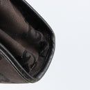 GUCCI GG Canvas Jackie Shoulder Bag Black Silver 002 1068 Auth gh1179-14