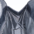 GUCCI GG Canvas Jackie Shoulder Bag Black Silver 002 1068 Auth gh1179-18