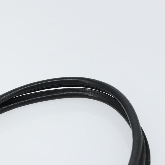 GUCCI GG Canvas Jackie Shoulder Bag Black Silver 002 1068 Auth gh1179