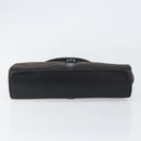 GUCCI GG Canvas Jackie Shoulder Bag Black Silver 002 1068 Auth gh1179-9