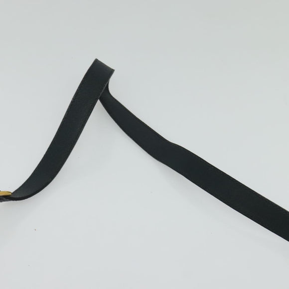 GUCCI GG Supreme Sherry Line Shoulder Bag PVC Navy Gold 001 116 0844 Auth gh118