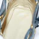 Chloe HUNTING WORLD Bag Leather 2 Set Navy Brown Auth gh1181-19