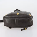 Chloe HUNTING WORLD Bag Leather 2 Set Navy Brown Auth gh1181-9