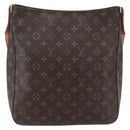 LOUIS VUITTON Monogram Looping GM Shoulder Bag M51145 LV Auth gh1186-13