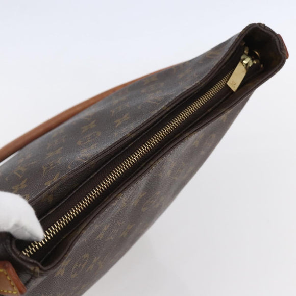 LOUIS VUITTON Monogram Looping GM Shoulder Bag M51145 LV Auth gh1186