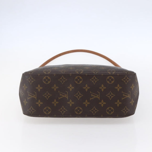 LOUIS VUITTON Monogram Looping GM Shoulder Bag M51145 LV Auth gh1186