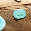 GUCCI Bamboo Backpack Suede Green Gold 003 2058 0016 Auth gh1191-23