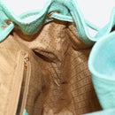 GUCCI Bamboo Backpack Suede Green Gold 003 2058 0016 Auth gh1191-24