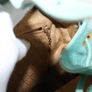 GUCCI Bamboo Backpack Suede Green Gold 003 2058 0016 Auth gh1191-26