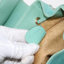 GUCCI Bamboo Backpack Suede Green Gold 003 2058 0016 Auth gh1191-12