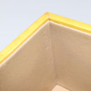 LOUIS VUITTON Monogram Vernis Bleecker Cosmetic Pouch Beige M91002 Auth gh1193-12