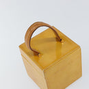 LOUIS VUITTON Monogram Vernis Bleecker Cosmetic Pouch Beige M91002 Auth gh1193-6