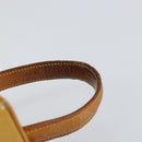 LOUIS VUITTON Monogram Vernis Bleecker Cosmetic Pouch Beige M91002 Auth gh1193-8