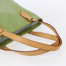 LOUIS VUITTON Monogram Vernis Houston Hand Bag Baby Blue M91005 LV Auth gh1194-7