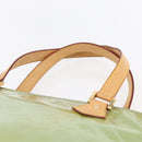 LOUIS VUITTON Monogram Vernis Houston Hand Bag Baby Blue M91005 LV Auth gh1194-8