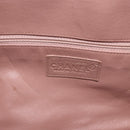 CHANEL Matelasse Boston Bag Caviar Skin Pink Silver CC Auth gh1196-15