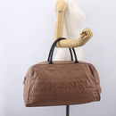 CHANEL Matelasse Boston Bag Caviar Skin Pink Silver CC Auth gh1196-24