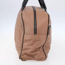 CHANEL Matelasse Boston Bag Caviar Skin Pink Silver CC Auth gh1196-5