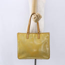 LOUIS VUITTON Monogram Vernis Columbus Tote Bag Gris M91028 LV Auth gh1198-22