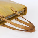 LOUIS VUITTON Monogram Vernis Columbus Tote Bag Gris M91028 LV Auth gh1198-7