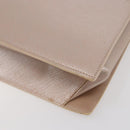 Salvatore Ferragamo Gancini Hand Bag Leather 2way Pink Gold Auth gh1200-14