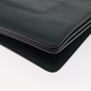 Chloe Fay Shoulder Bag Suede Leather Khaki Gold Auth gh1201-13