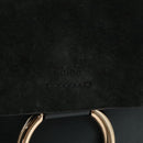 Chloe Fay Shoulder Bag Suede Leather Khaki Gold Auth gh1201-14