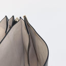 Chloe Fay Shoulder Bag Suede Leather Khaki Gold Auth gh1201-20