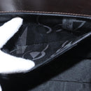 Salvatore Ferragamo Vala Hand Bag Leather 2way Brown Gold Auth gh1202-22