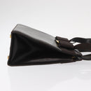 Salvatore Ferragamo Vala Hand Bag Leather 2way Brown Gold Auth gh1202-4