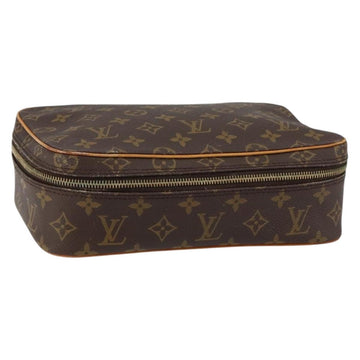 LOUIS VUITTON Monogram Trousse Boite Cosmetic Pouch M47640 LV Auth gh1205