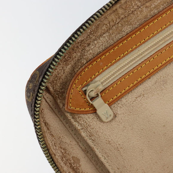 LOUIS VUITTON Monogram Trousse Boite Cosmetic Pouch M47640 LV Auth gh1205