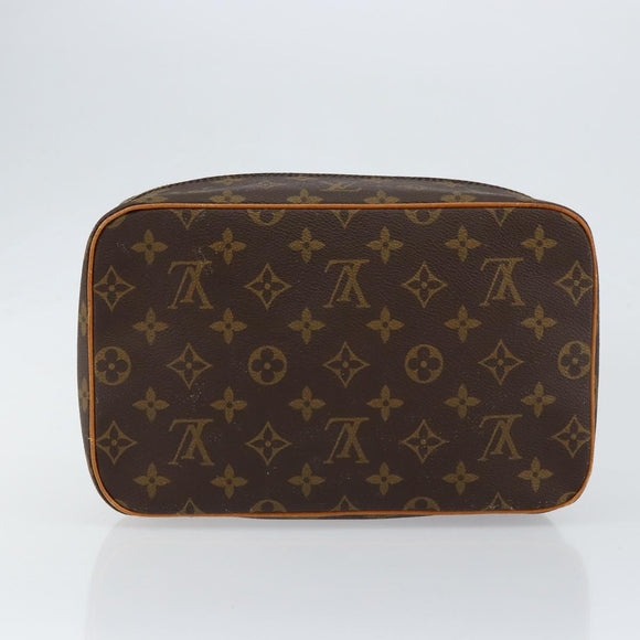 LOUIS VUITTON Monogram Trousse Boite Cosmetic Pouch M47640 LV Auth gh1205