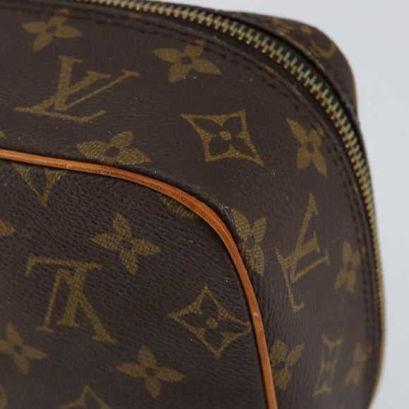 LOUIS VUITTON Monogram Trousse Boite Cosmetic Pouch M47640 LV Auth gh1205
