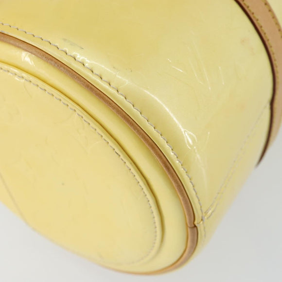 LOUIS VUITTON Monogram Vernis Bedford Hand Bag Perle M91006 LV Auth gh1206