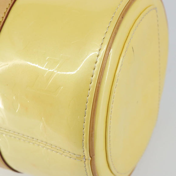 LOUIS VUITTON Monogram Vernis Bedford Hand Bag Perle M91006 LV Auth gh1206