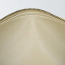 LOUIS VUITTON Monogram Vernis Bedford Hand Bag Perle M91006 LV Auth gh1206-18