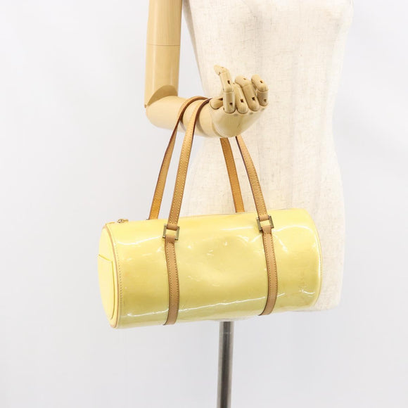 LOUIS VUITTON Monogram Vernis Bedford Hand Bag Perle M91006 LV Auth gh1206