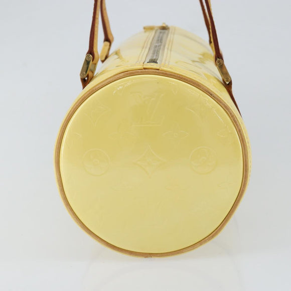 LOUIS VUITTON Monogram Vernis Bedford Hand Bag Perle M91006 LV Auth gh1206