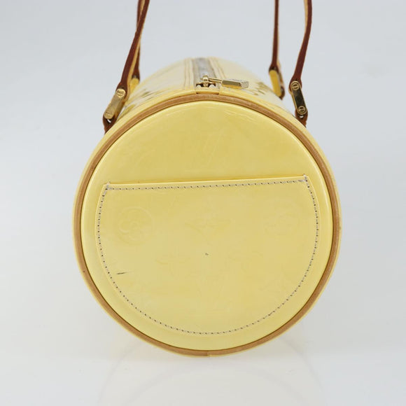 LOUIS VUITTON Monogram Vernis Bedford Hand Bag Perle M91006 LV Auth gh1206