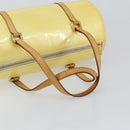 LOUIS VUITTON Monogram Vernis Bedford Hand Bag Perle M91006 LV Auth gh1206-7