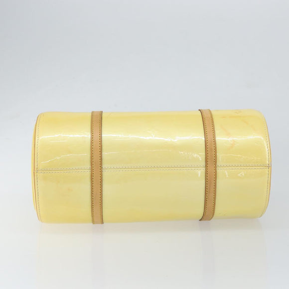 LOUIS VUITTON Monogram Vernis Bedford Hand Bag Perle M91006 LV Auth gh1206