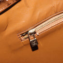 LOUIS VUITTON Monogram Vernis Houston Hand Bag Bronze M91122 LV Auth gh1207-22