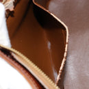 LOUIS VUITTON Monogram Vernis Houston Hand Bag Bronze M91122 LV Auth gh1207-24