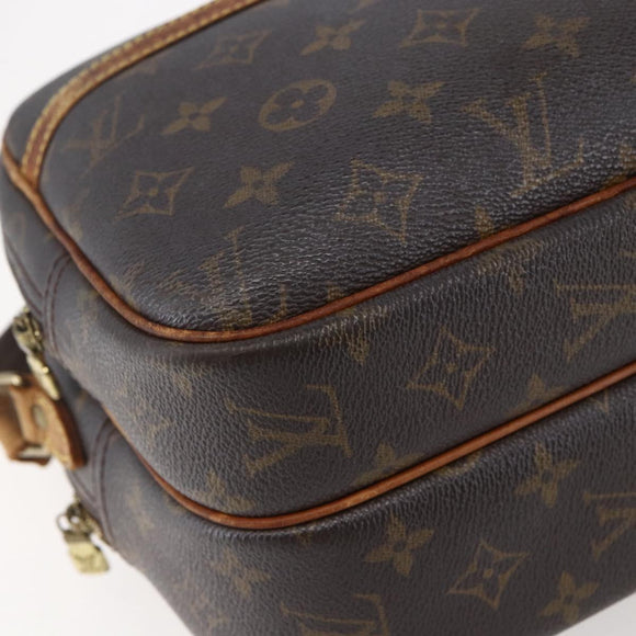 LOUIS VUITTON Monogram Reporter PM Shoulder Bag M45254 LV Auth gh1209