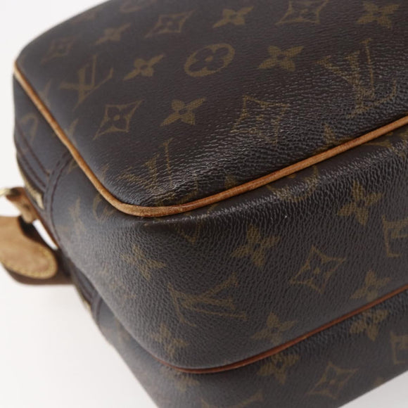 LOUIS VUITTON Monogram Reporter PM Shoulder Bag M45254 LV Auth gh1209