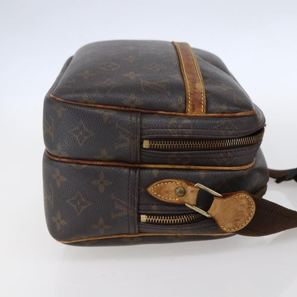 LOUIS VUITTON Monogram Reporter PM Shoulder Bag M45254 LV Auth gh1209