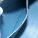 LOUIS VUITTON Monogram Vernis Houston Hand Bag Baby Blue M91005 LV Auth gh1213-20