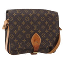 LOUIS VUITTON Monogram Cartouchiere GM Shoulder Bag M51252 LV Auth gh1217-1